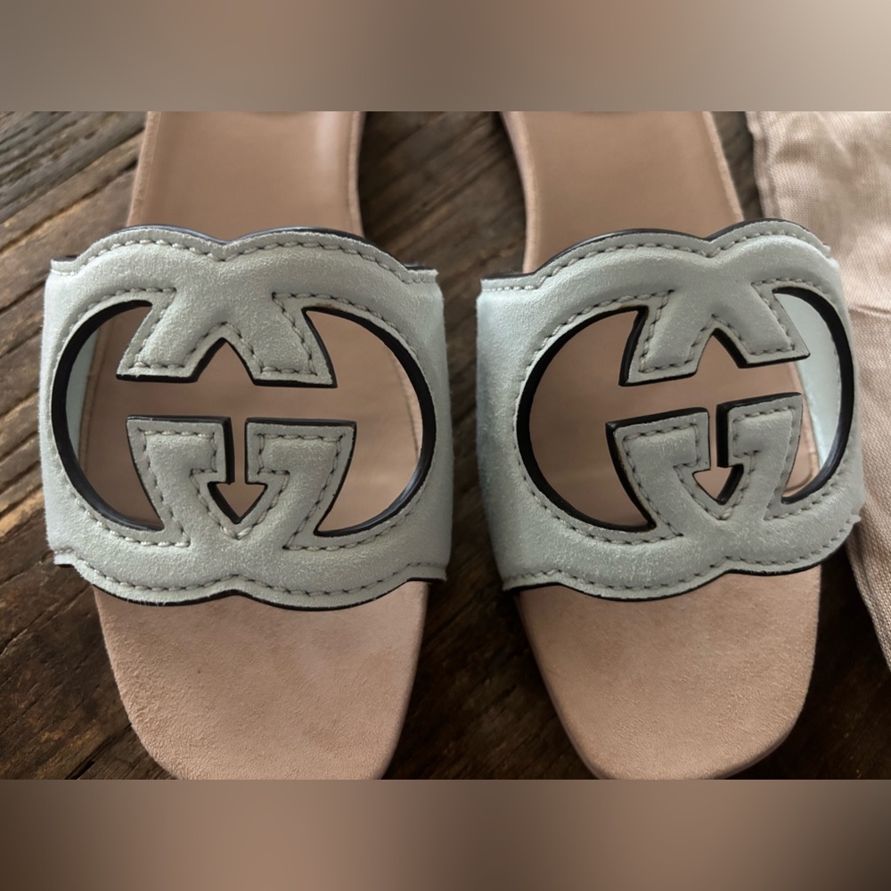 Gucci Scamosciato Sandals - Picture 11 of 12